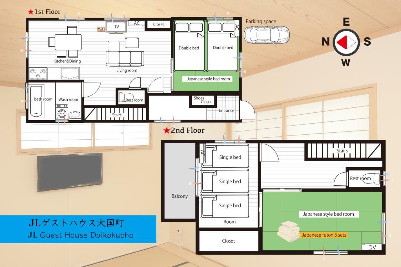 Jl Guesthouse Daikokucho Osaka Ngoại thất bức ảnh